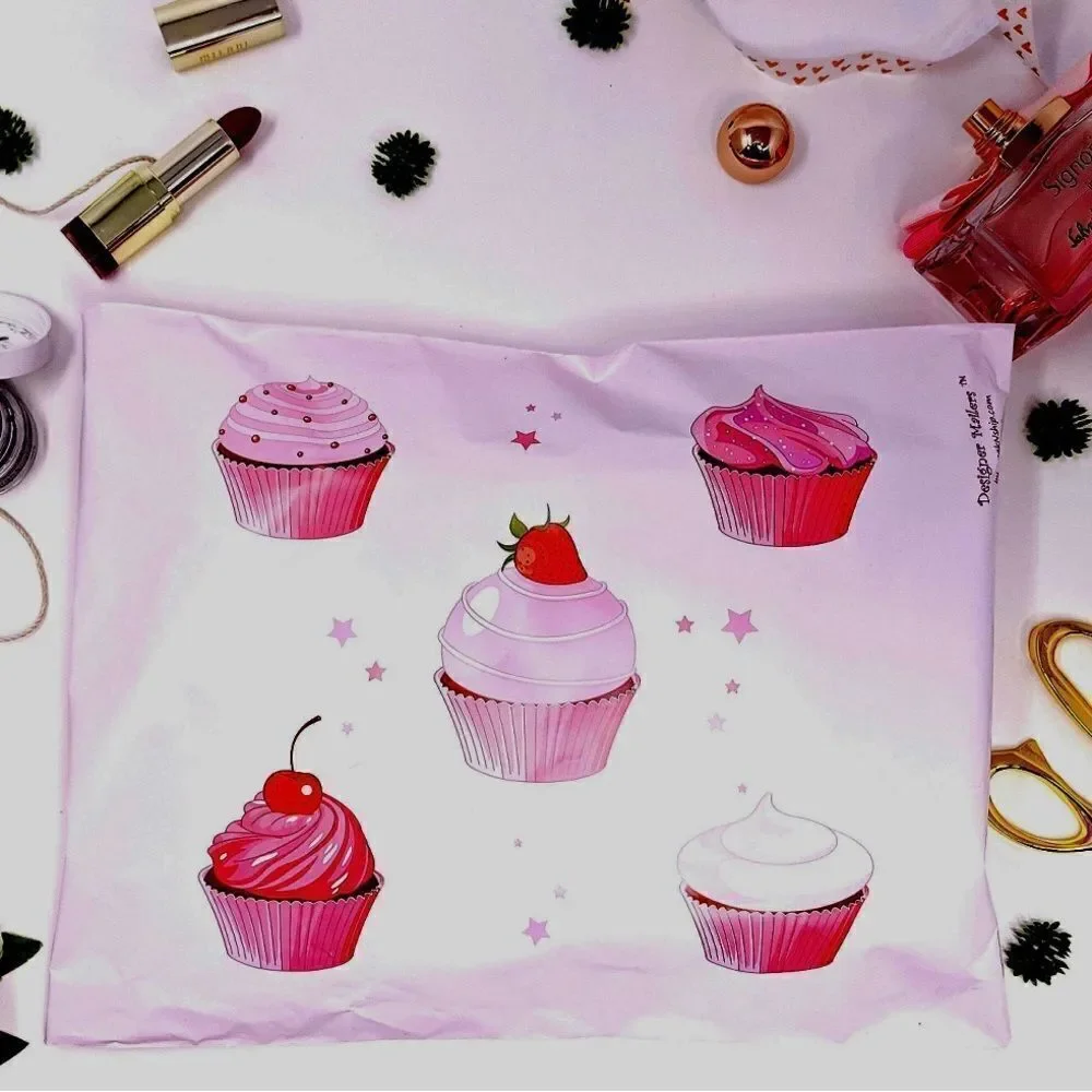 Poly mailers tissue paper stickers